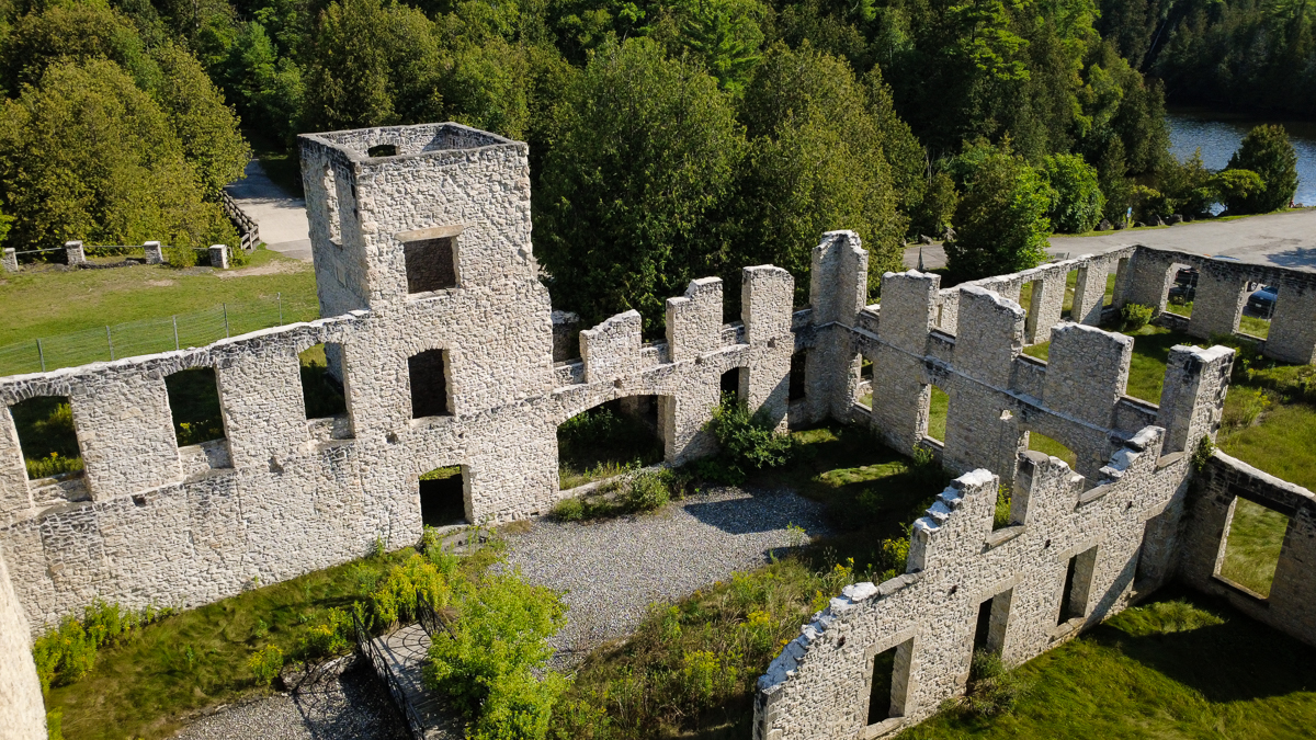 Mill ruins in Rockwood Conservation Area